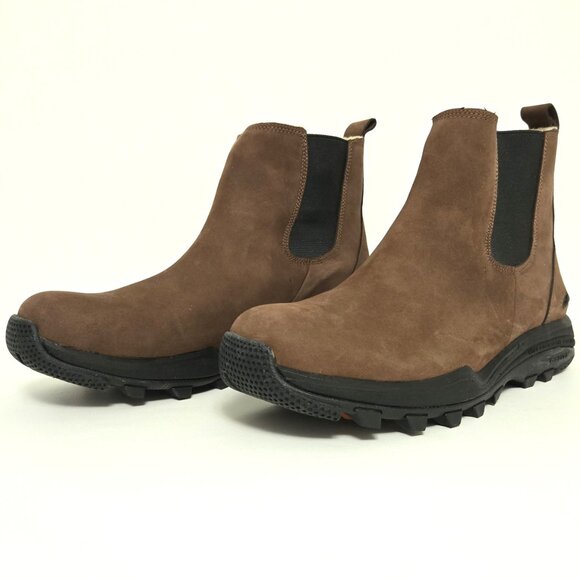 GOLITE Brown Winter Lite Pull On Leather Boots. - Picture 3 of 7